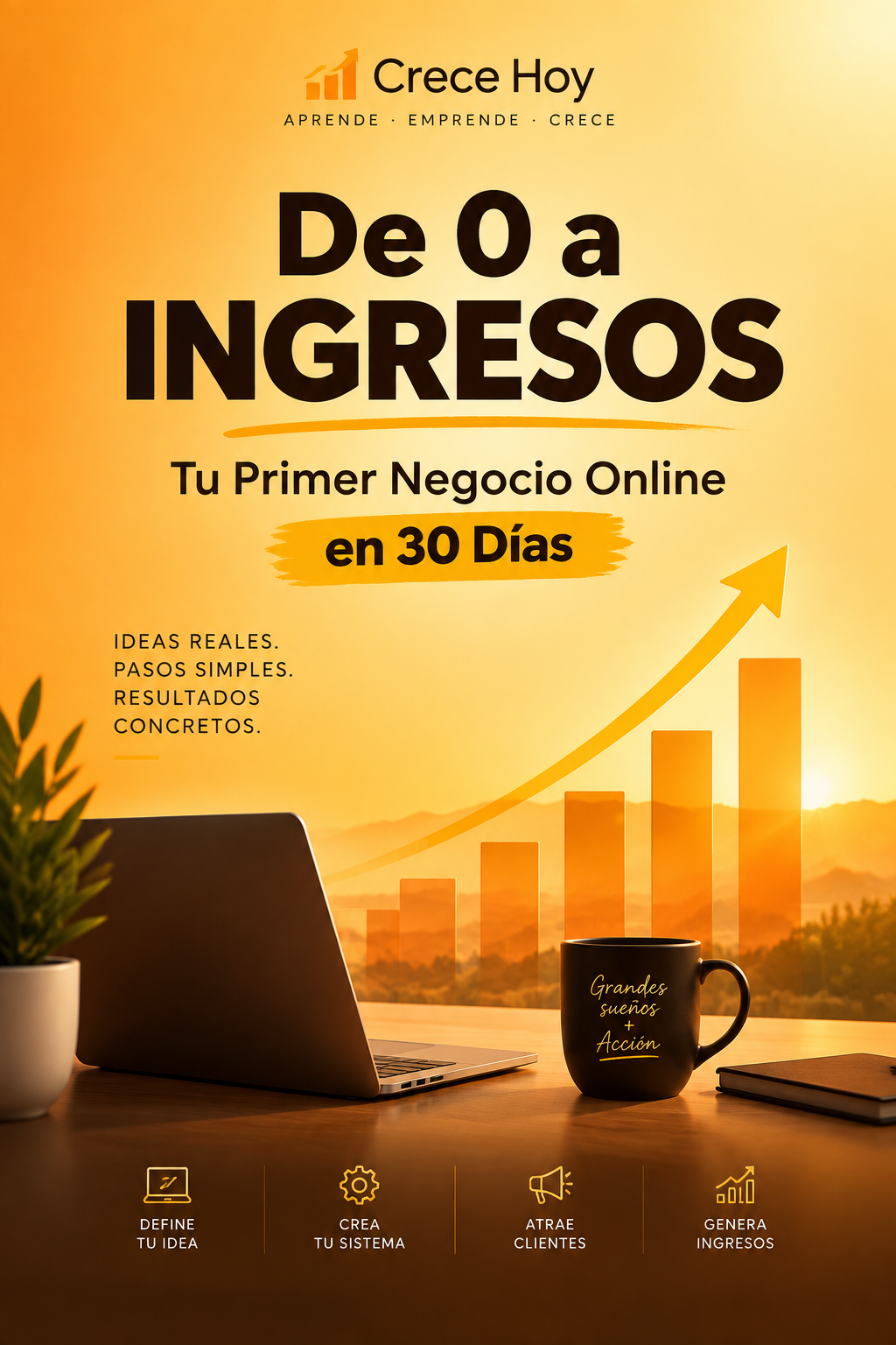 De 0 a Ingresos - Guía de negocio online